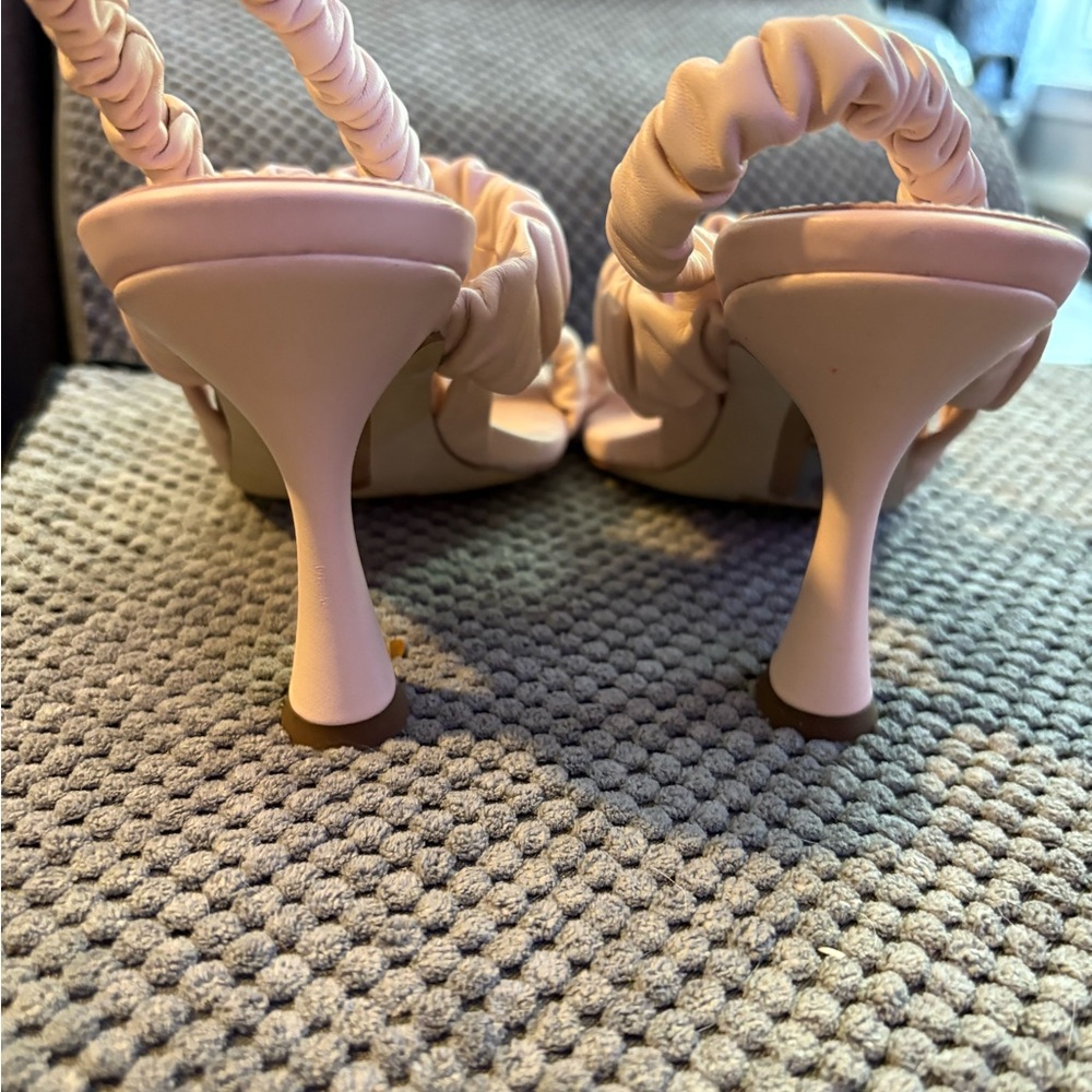 Sam Edelman Blush Ruffled Sandals - Picture 3 of 6
